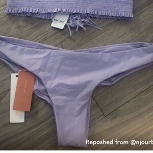 Nwt Lavender bottoms PQ swimwear